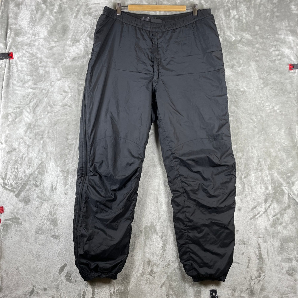 Patagonia DAS Pants Men XL Black Insulated Full Side Zip 84047 FA11 L7 Military